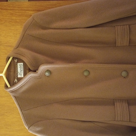 Brown wool coat - Picture 2 of 8